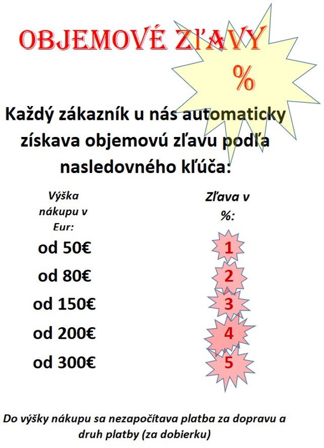 Objemové zlavy 3